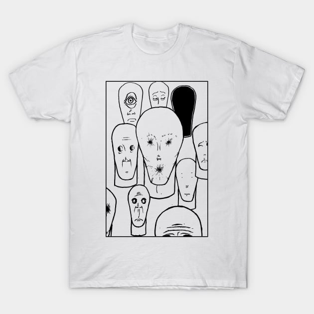 People T-Shirt by LumiereArt